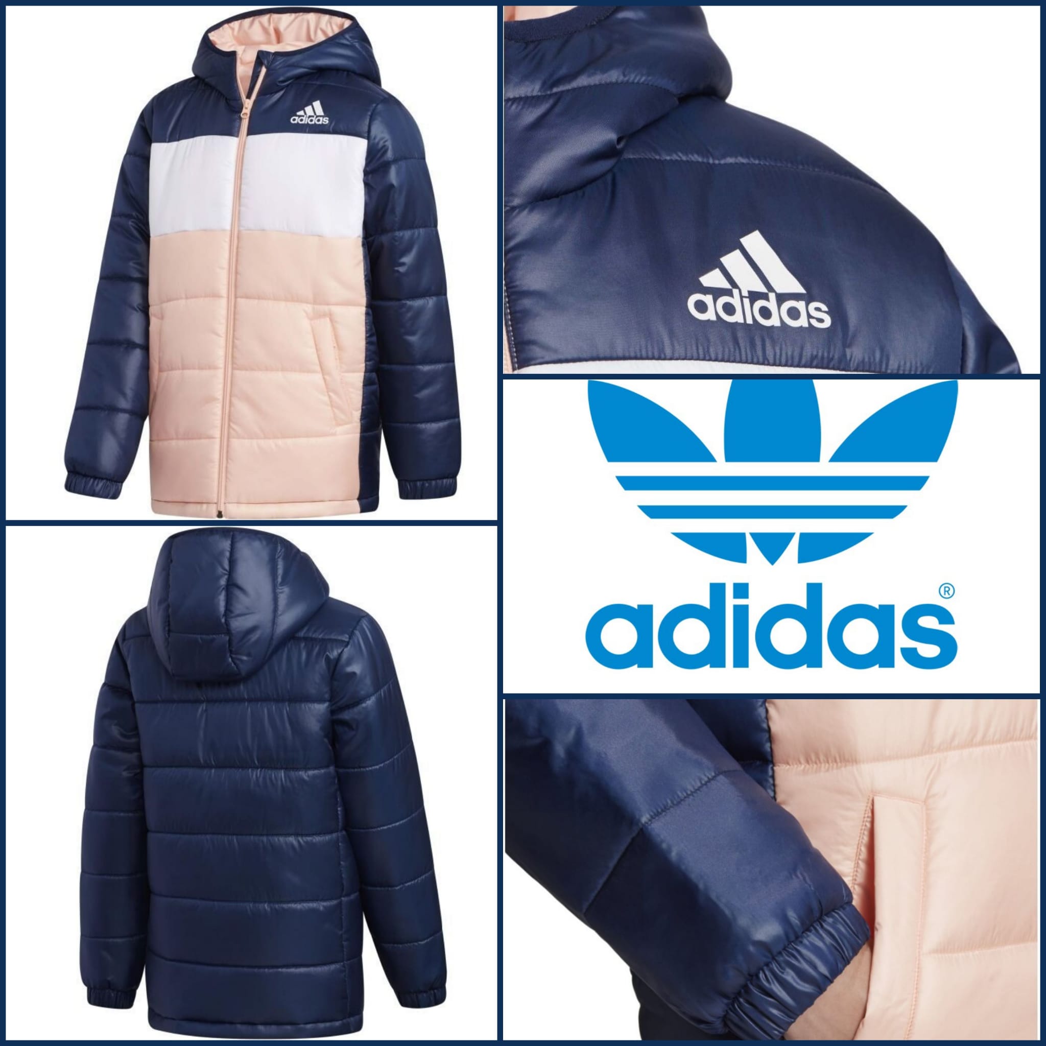 Boys’ warm jacket – Adidas Boys’ warm jacket – Adidas